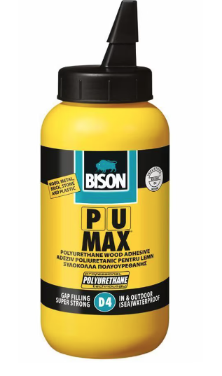 Bison PU750 – BISON Adeziv poliuretanic pentru lemn D4 750ML BISON Adeziv poliuretanic pentru lemn D4 750ML – Bison PU750