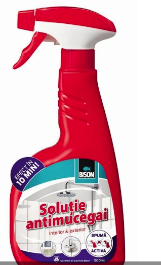 BISON Solutie antimucegai cu pulverizator 500ml – Bison SA500