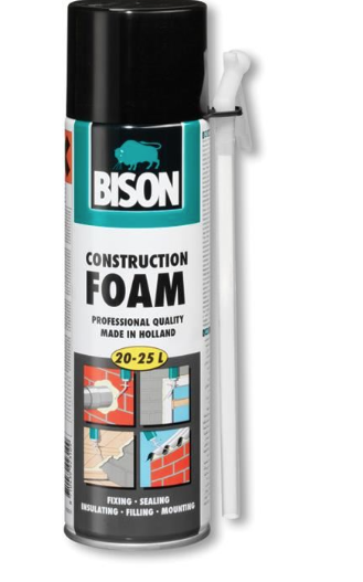 Bison SP300 – BISON Spuma poliuretanica 300ml BISON Spuma poliuretanica 300ml – Bison SP300