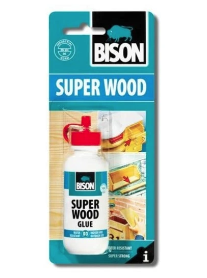 BISON Super Wood D3 adeziv pentru lemn 75g – Bison SWD3