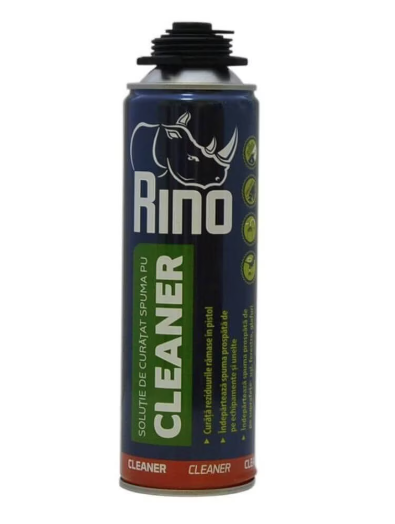 Rino A4586 – RINO Spray curatat spuma PU 500ml RINO Spray curatat spuma PU 500ml – Rino A4586