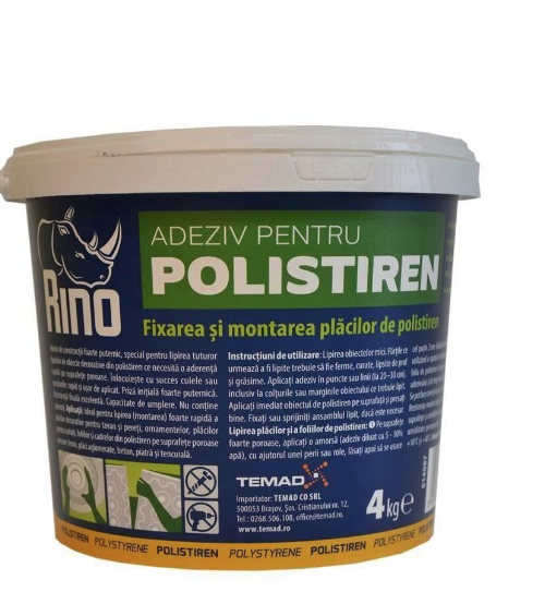 RINO Adeziv de Polistiren 4kg – Rino RAP4