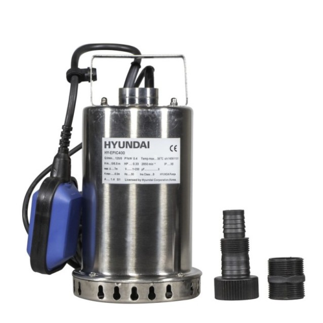 HY-EPIC400 | Hyundai | Pompa submersibila apa curata Hyundai HY- EPIC400 Pompa submersibila apa curata Hyundai HY- EPIC400