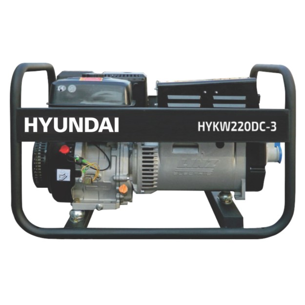 Generator de curent trifazat Hyundai HYKW220DC-3M cu sudura, 8.8kVA – Hyundai HYKW220DC-3M