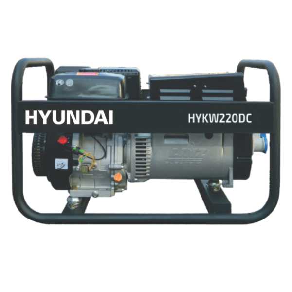 HYKW220DC-M | Hyundai | Generator de curent monofazat cu sudura HYUNDAI HYKW220DC-M Generator de curent monofazat cu sudura HYUNDAI HYKW220DC-M