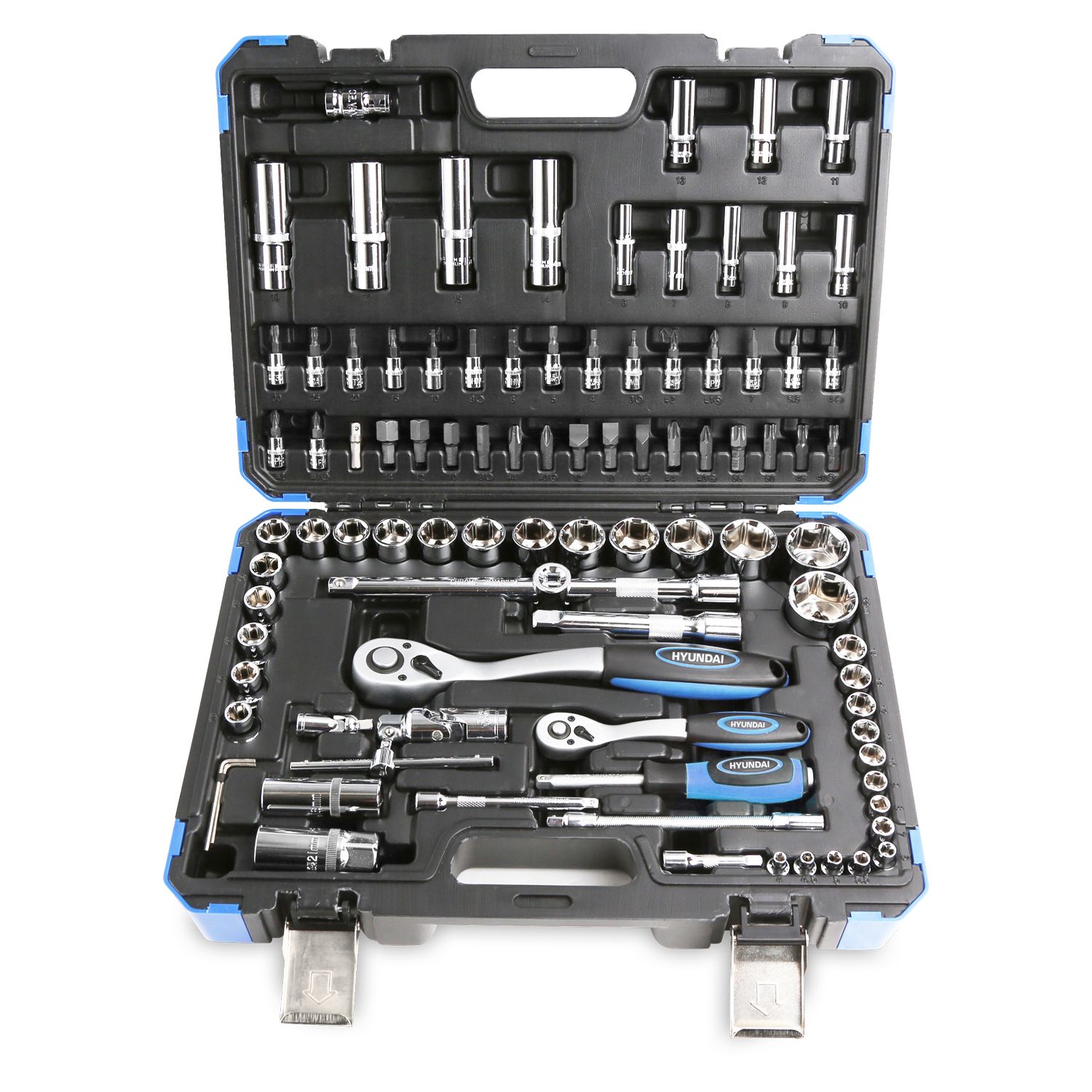 Set 94 chei tubulare si biti HYUNDAI HY-59655 – Hyundai HY-59655