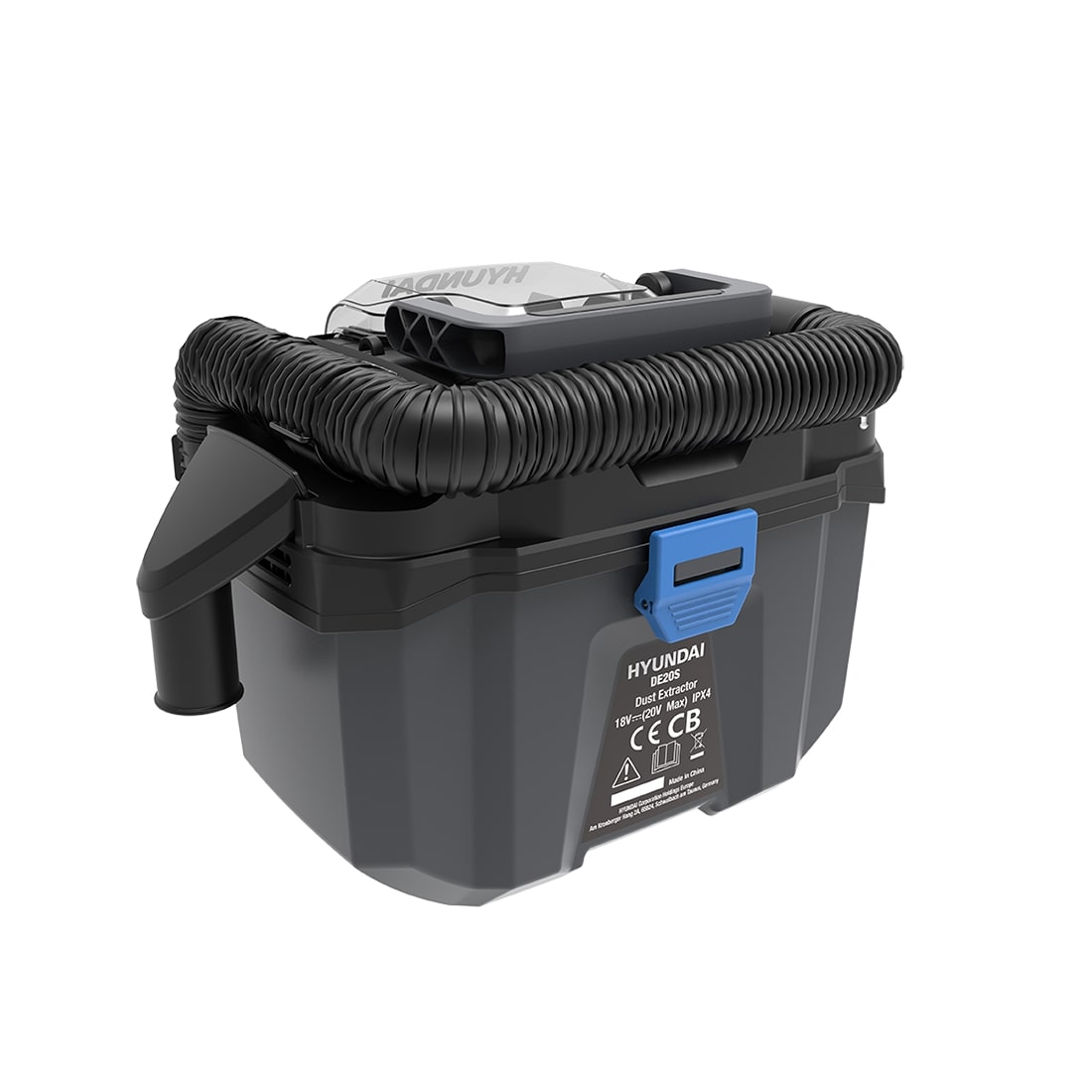 DE20S | Hyundai | Aspirator umed uscat cu acumulator 20V Hyundai DE20S - SOLO Aspirator umed uscat cu acumulator 20V Hyundai DE20S - SOLO