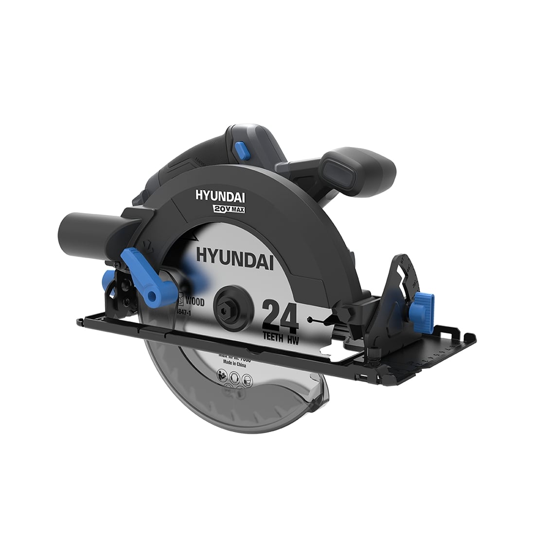 Hyundai CS20X-190 SOLO - Fierastrau circular brushless cu acumulator 20V precis si puternic – Hyundai CS20X-190