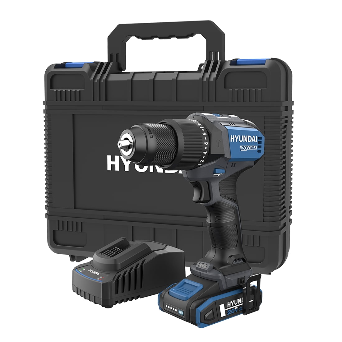 Hyundai HD20X-60TT – Masina de gaurit si insurubat brushless cu percutie si cu acumulator Hyundai 20V HD20X-60TT Masina de gaurit si insurubat brushless cu percutie si cu acumulator Hyundai 20V HD20X-60TT – Hyundai HD20X-60TT