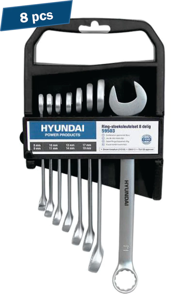 Set 8 chei combinate 8-19 Hyundai HY-59503 – Hyundai HY-59503