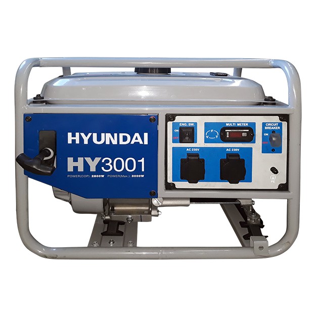 Hyundai HY3001 – Generator de curent monofazic 2,8 kW Hyundai HY3001 Generator de curent monofazic 2,8 kW Hyundai HY3001 – Hyundai HY3001
