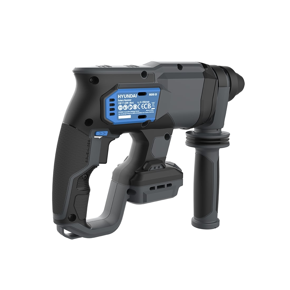 RH20X-20 | Hyundai | Ciocan rotopercutor brushless cu acumulator 20V Hyundai RH20X-20 - SOLO Ciocan rotopercutor brushless cu acumulator 20V Hyundai RH20X-20 - SOLO