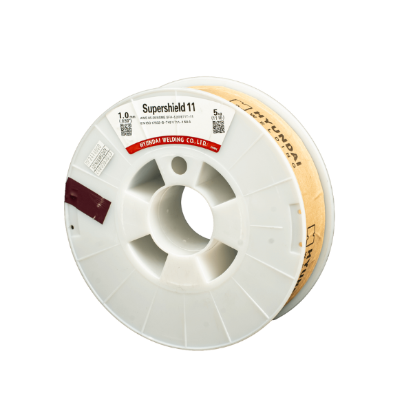 Sarma sudura tubulara Hyundai cu autoprotectie, fara gaz, diametrul de 1.0 mm, rola de 5 kg