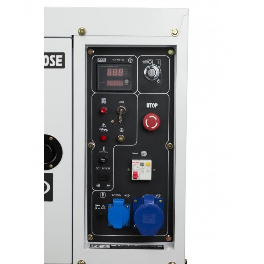 Hyundai HY-DHY8600SE - Generator de curent monofazat diesel 6kW performant si durabil – Hyundai HY-DHY8600SE