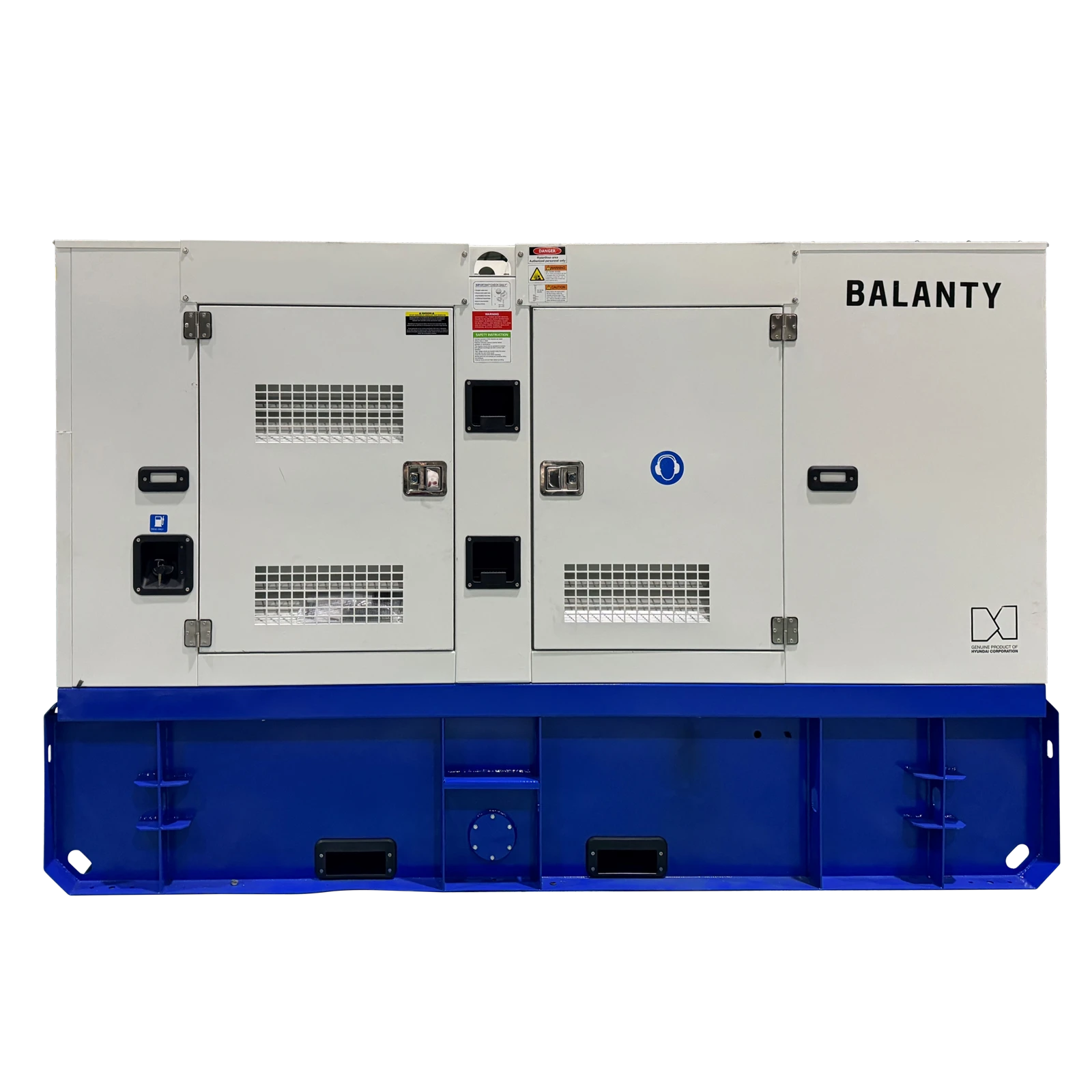 Generator de curent trifazat cu motor diesel Balanty by Hyundai HBD352S, 282 kW Generator de curent trifazat cu motor diesel Balanty by Hyundai HBD352S, 282 kW