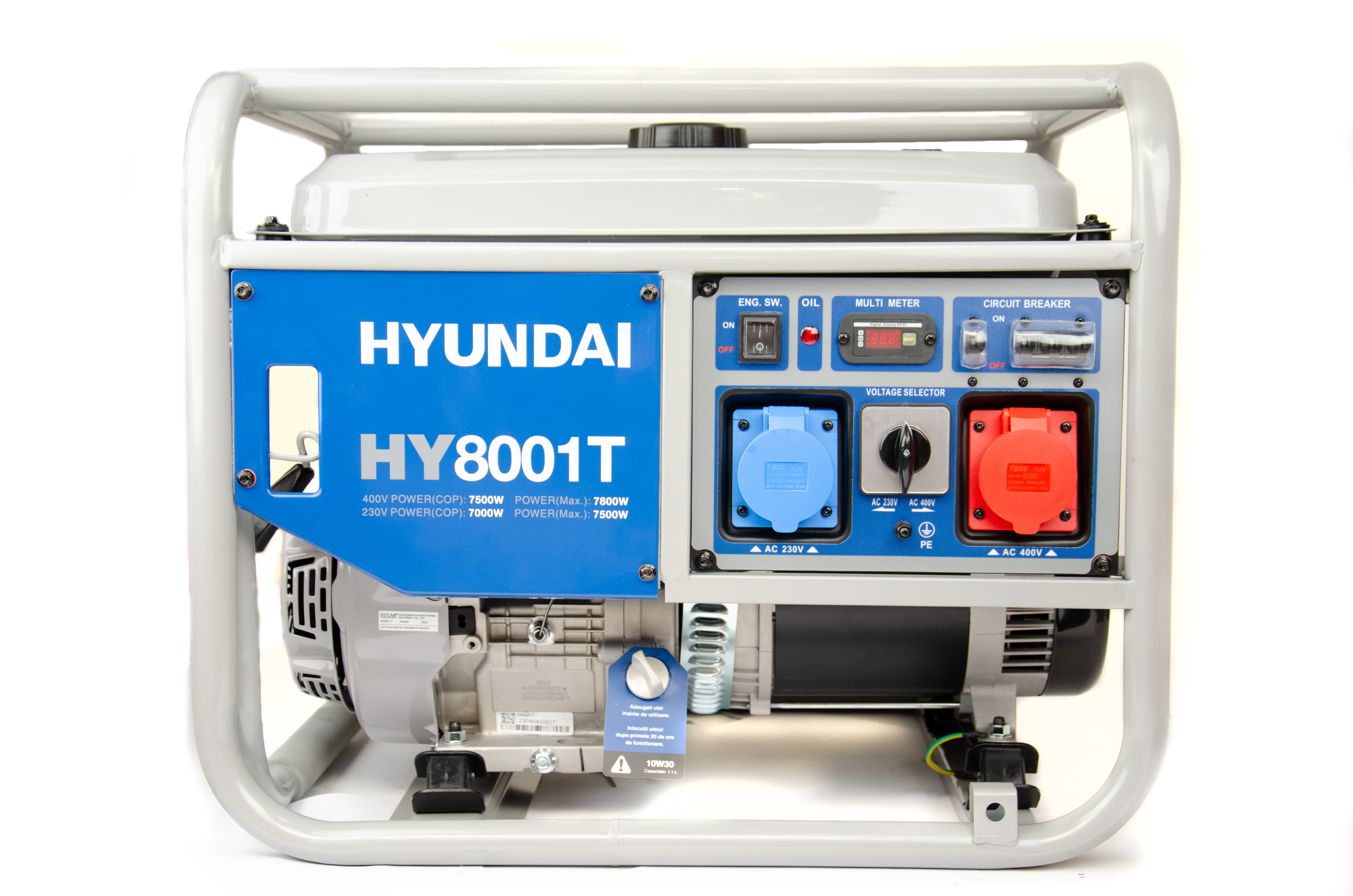 Generator de curent trifazat 7 kW Hyundai HY-8001T