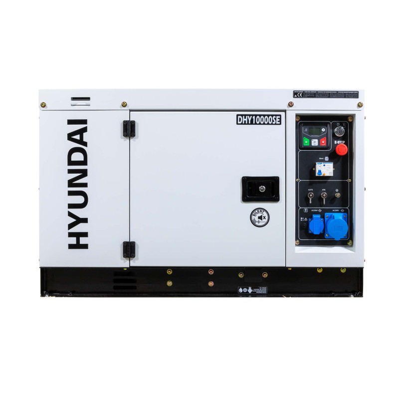 Generator de curent trifazat cu motor diesel Hyundai DHY-10000SE-T – Hyundai DHY10000SE-T