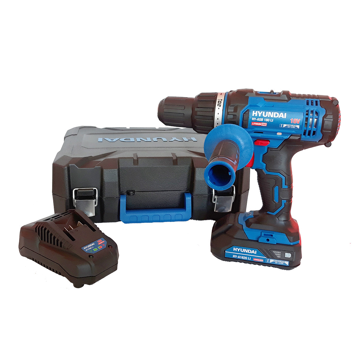 Masina de gaurit cu percutie/insurubat cu acumulator Hyundai HY-ASB 180 LI – Hyundai HY-ASB 180 LI