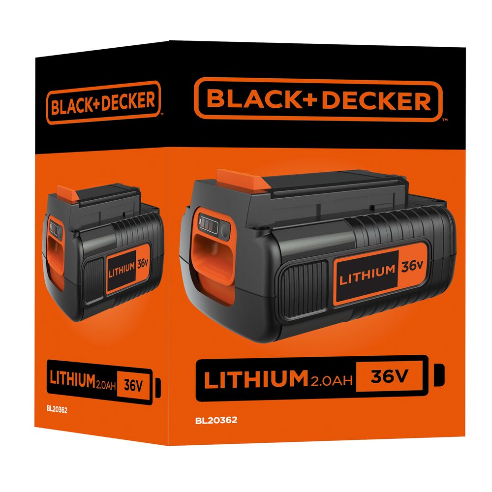 Acumulator Li-ion Black & Decker BL20362-XJ, 36 V, 2 Ah – Black& Decker BL20362-XJ