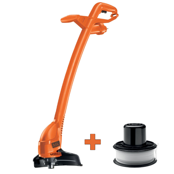 Trimmer electric Black & Decker GL360SB-QS, putere 350W, latime taiere 25 cm, bobina de rezerva – Black& Decker GL360SB-QS