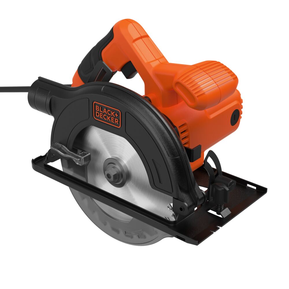 Fierastrau circular de mana Black Decker CS1200-QS, 1200w, adancime max. de taiere 55 mm, panza de 165 mm