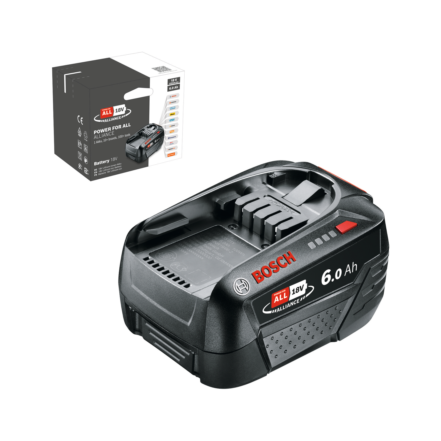 Bosch 1600A00DD7 – Acumulator Bosch PBA 18V 6.0Ah Acumulator Bosch PBA 18V 6.0Ah – Bosch 1600A00DD7