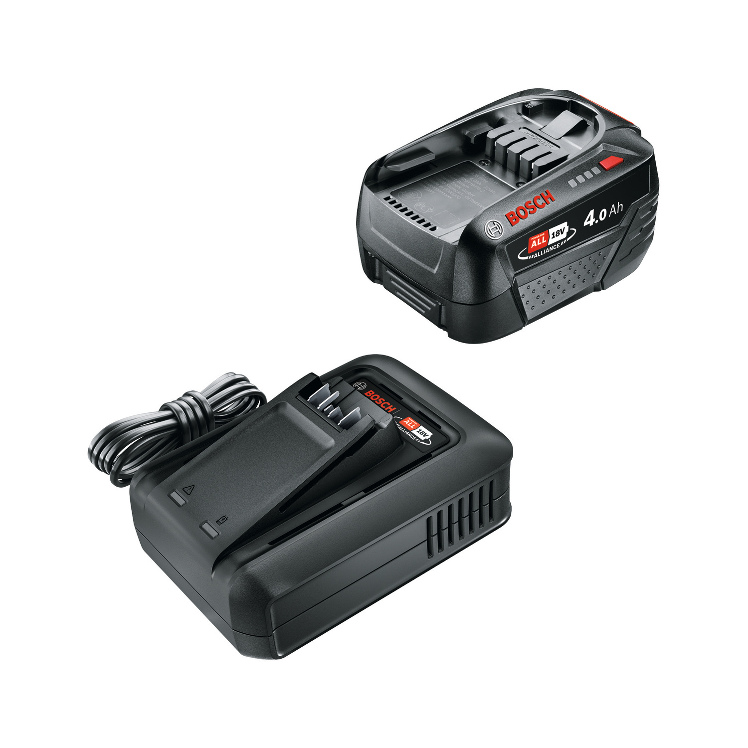 Set incarcator si acumulator Bosch PBA 18V 4.0 Ah 1600A031T6 – Bosch 1600A031T6