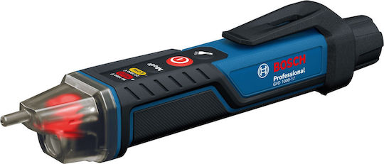 Tester de tensiune fara contact Bosch Professional GVD 1000-17, 1000 V tensiune AC, IP67, CAT IV 1000 V clasa siguranta, masurare NCV