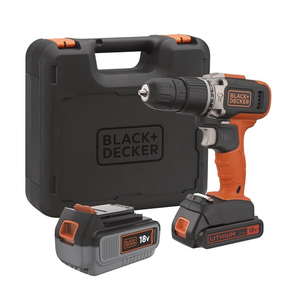BCD003MEM2K-QW | Black& Decker | Masina de gaurit si insurubat cu percutie Black Decker BCD003MEM2K-QW Masina de gaurit si insurubat cu percutie Black Decker BCD003MEM2K-QW
