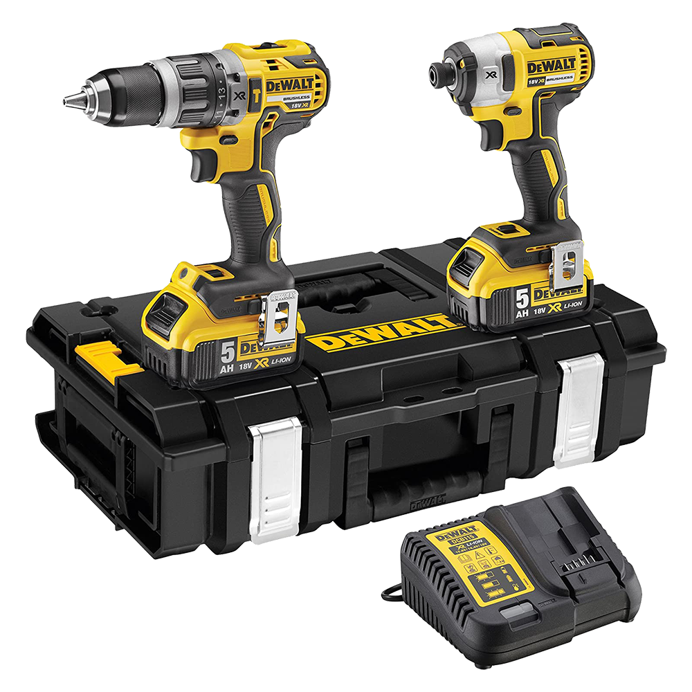 DCK266P2-QW | DeWalt | Set 2 scule profesionale pe acumulator DeWALT DCK266P2, 18V, motor fara perii, masina de gaurit DCD796, masina de insurubat cu impact DCF887, 2x acumulator 5 Ah, incarcator rapid, cutie transport TSTAK Set 2 scule profesionale pe acumulator DeWALT DCK266P2, 18V, motor fara perii, masina de gaurit DCD796, masina de insurubat cu impact DCF887, 2x acumulator 5 Ah, incarcator rapid, cutie transport TSTAK