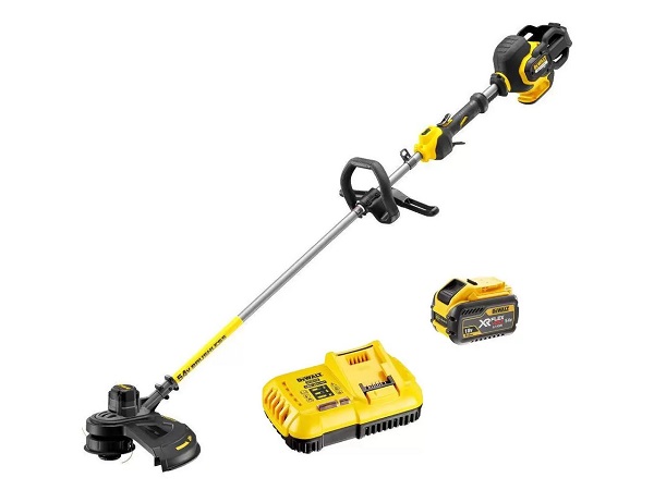 Trimmer cu acumulator 54V Dewalt Flexvolt DCM571X1, motor fara perii, diametru de taiere 38 cm, 1 x acumulator 9 Ah si incarcator – DeWalt DCM571X1-QW