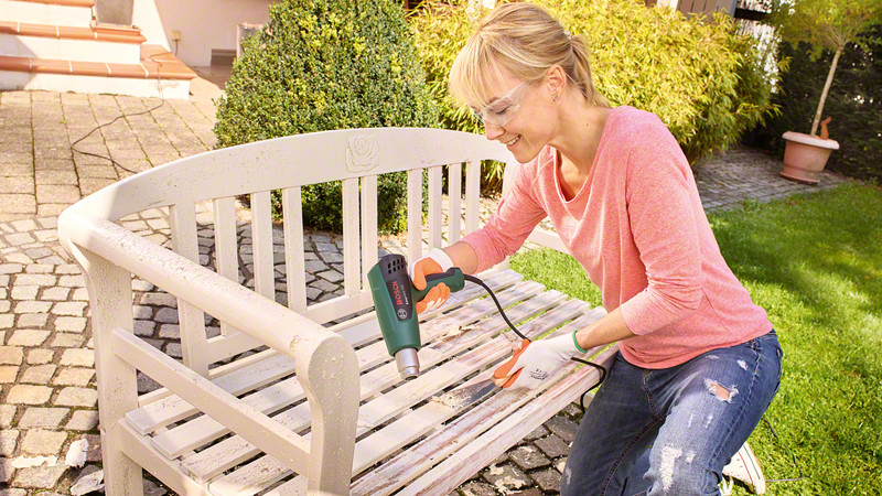 Suflanta cu aer cald Bosch EasyHeat 500, putere 1600 w, debit aer 240 - 450 l/min – Bosch 06032A6020