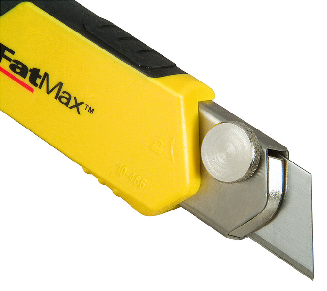 Cutter Stanley FatMax 0-10-486, latime lama 25 mm + 4 lame de rezerva – STANLEY 0-10-486
