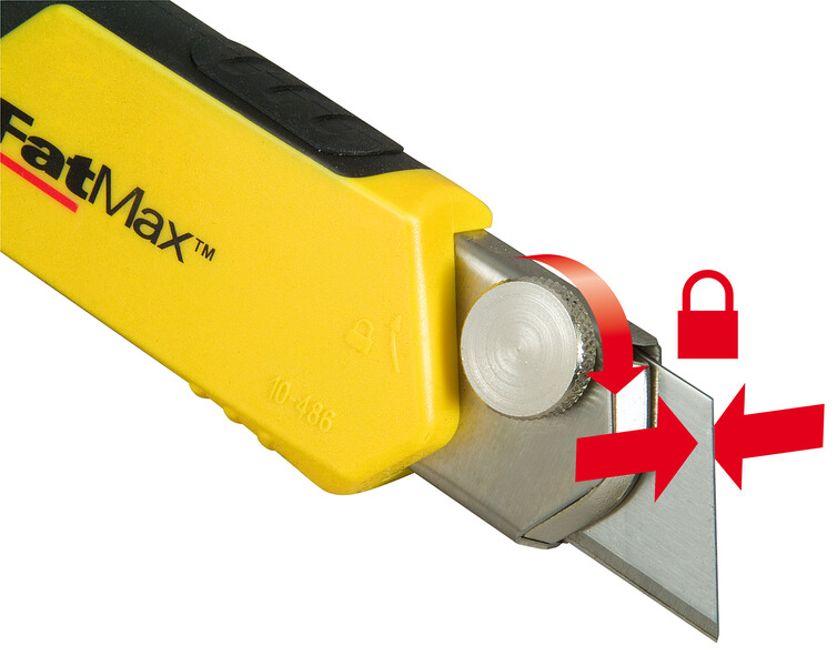Cutter Stanley FatMax 0-10-486, latime lama 25 mm + 4 lame de rezerva – STANLEY 0-10-486
