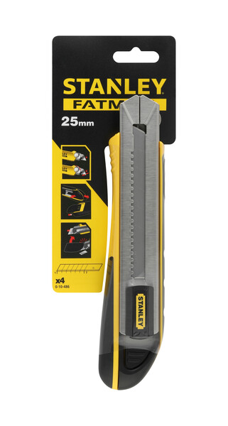 Cutter Stanley FatMax 0-10-486, latime lama 25 mm + 4 lame de rezerva – STANLEY 0-10-486