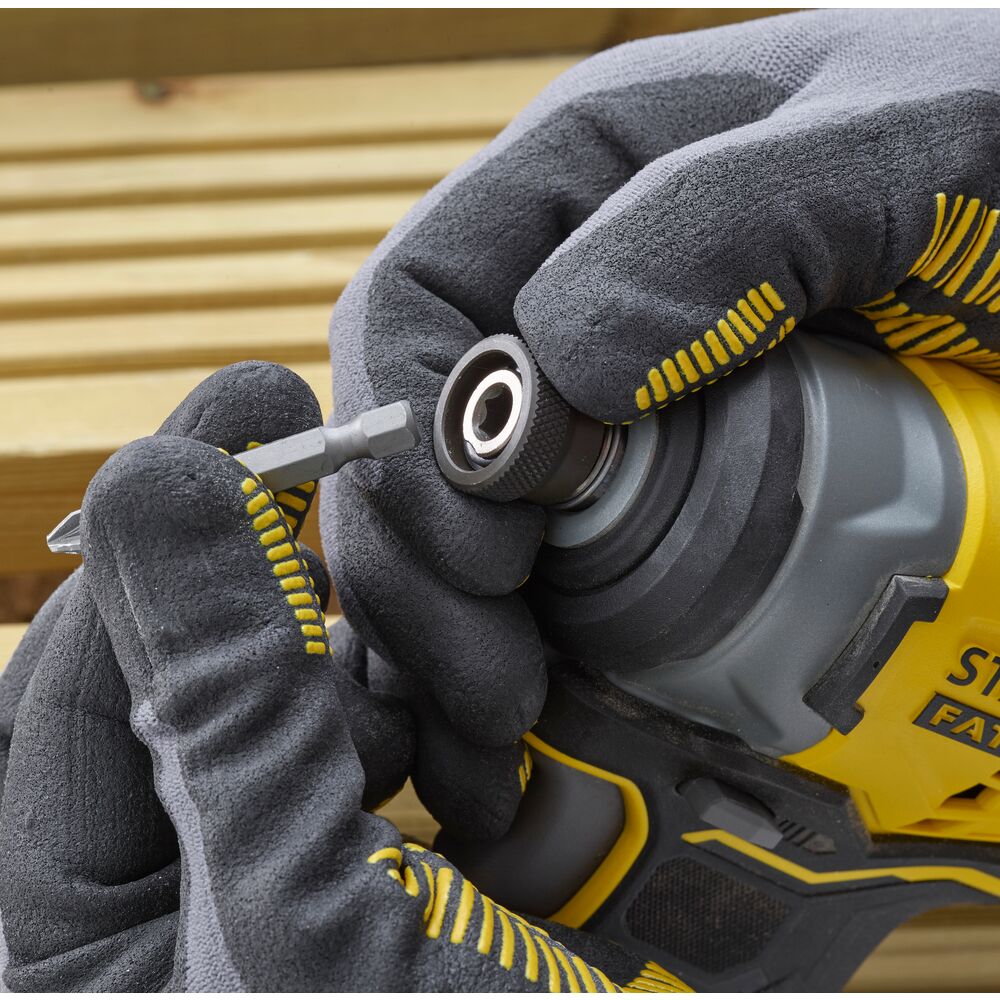 Masina de insurubat cu impact compatibila cu acumulatori Stanley Fatmax SFMCF810B-XJ V20, 18V - SOLO Masina de insurubat cu impact compatibila cu acumulatori Stanley Fatmax SFMCF810B-XJ V20, 18V - SOLO