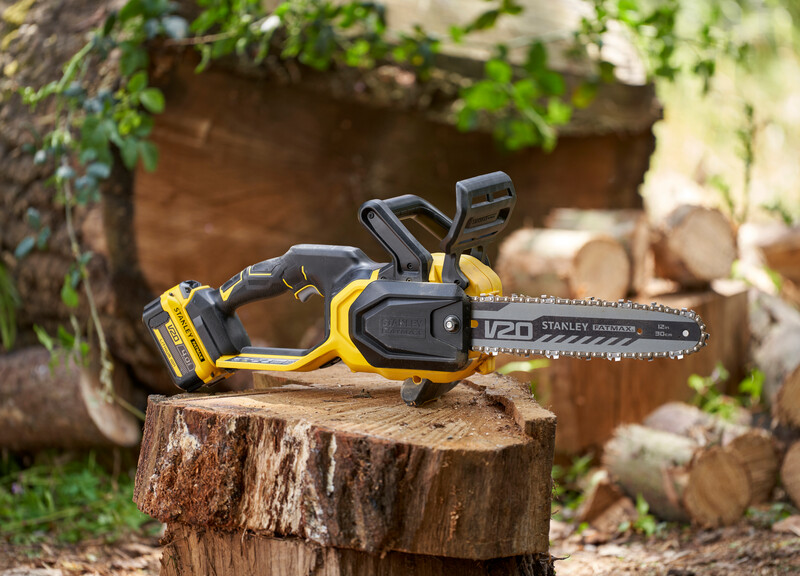 STANLEY SFMCCS730M1-QW – Fierastrau cu lant cu acumulator 18V Stanley Fatmax SFMCCS730M1-QW, lama 30cm, 1 acumulator x 4 ah si incarcator Fierastrau cu lant cu acumulator 18V Stanley Fatmax SFMCCS730M1-QW, lama 30cm, 1 acumulator x 4 ah si incarcator – STANLEY SFMCCS730M1-QW