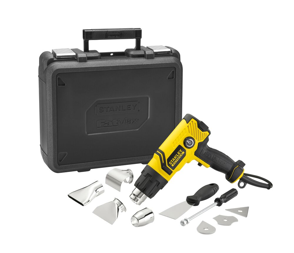 Suflanta cu aer cald Stanley FME670K-QS, 2000w, cutie depozitare si accesorii