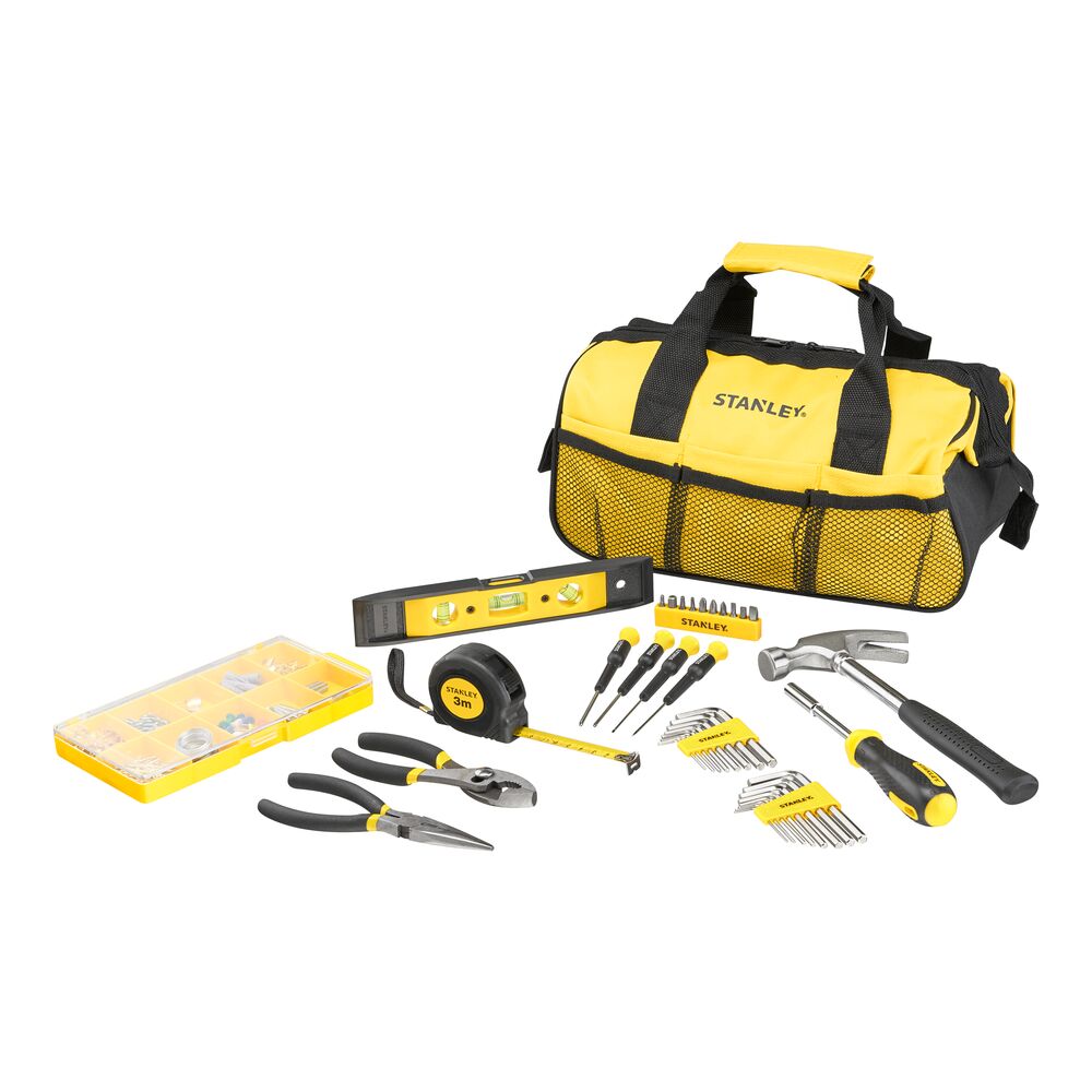 Set 38 scule in geanta textila Stanley STMT0-74101