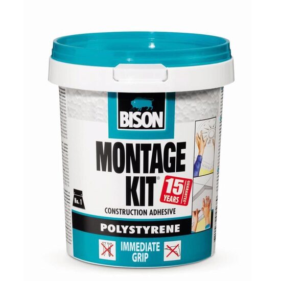 Adeziv pentru polistiren BISON Montage Kit Polystyrene, 1kg – Bison MKP1