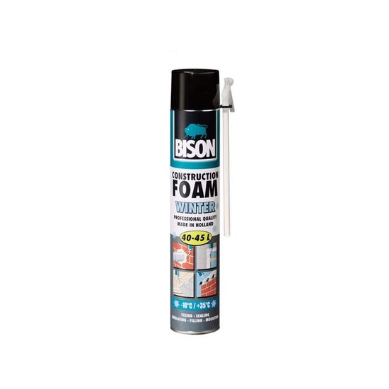 Bison SPI700 – Spumă poliuretanică pentru iarnă BISON, cu aplicator, 700ml Spumă poliuretanică pentru iarnă BISON, cu aplicator, 700ml – Bison SPI700
