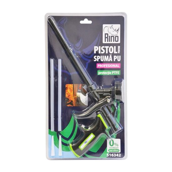 Pistol profesional cu teflon pentru spumă poliuretanică RINO – Rino T516341