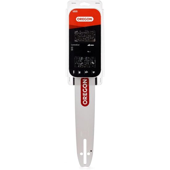 Set șină și 2 lanțuri Oregon ControlCut, 33 cm, pas .325″, grosime 1,5 mm, 56 zale, prindere K095, 543479 – Oregon 567230