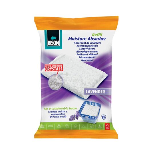 Rezervă pentru absorbant de umiditate BISON Air Max, 450g, parfum lavandă – Bison AARL