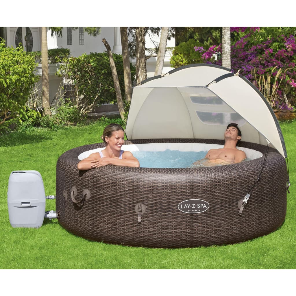 Bestway Copertină de spa , 183 x 94 x 109 cm