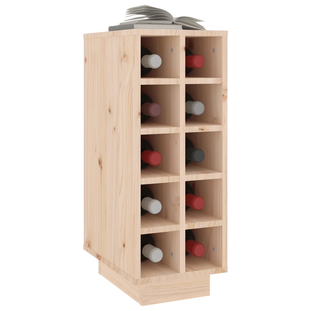 Dulap de vinuri, 23x34x61 cm, lemn masiv de pin